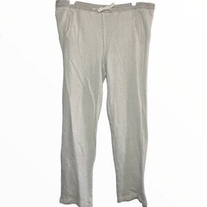Woolrich Sweatpants Pull-on Drawstring Waist High Rise Welt Pocket Gray Small